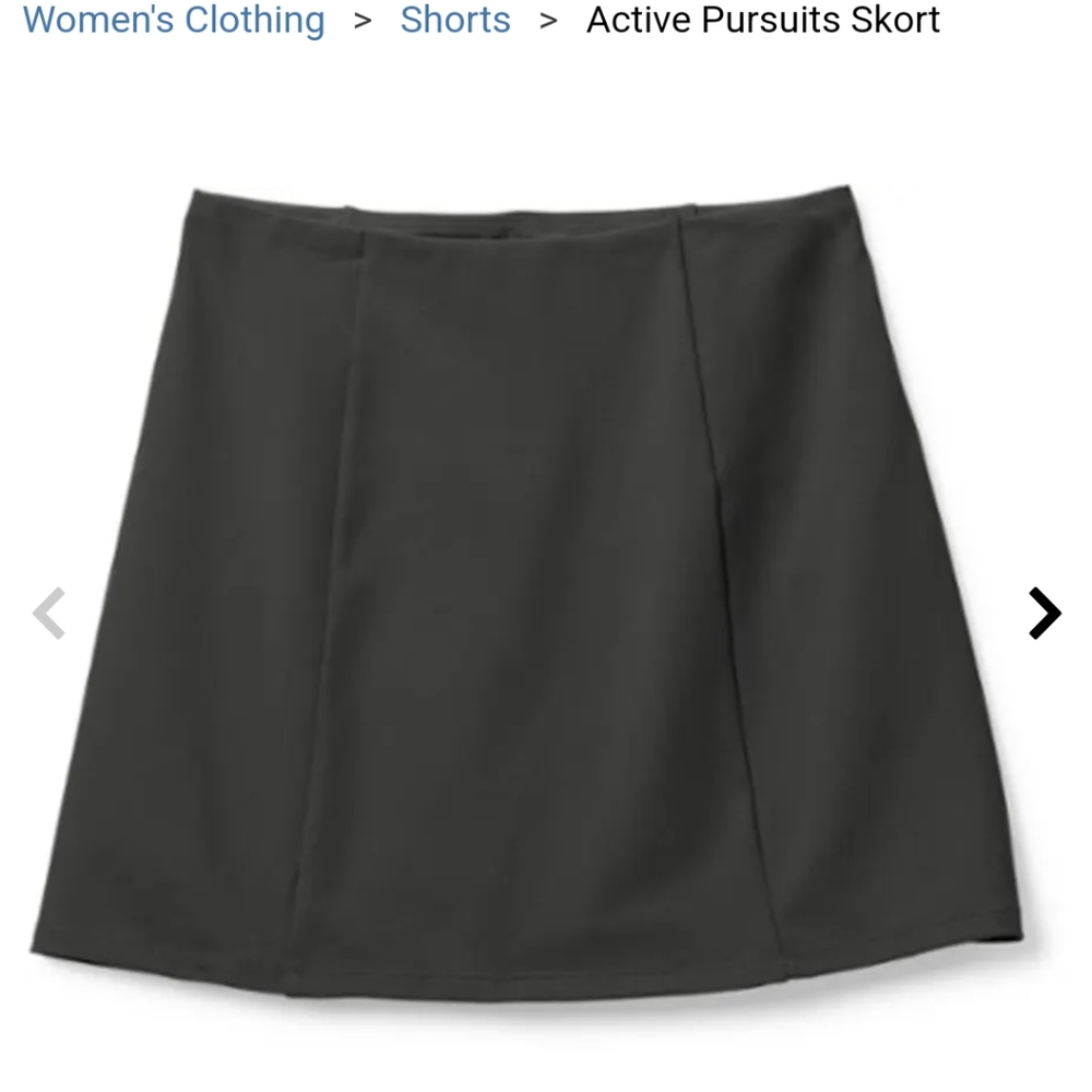 REI Co-op Active Pursuits Black Skort XS